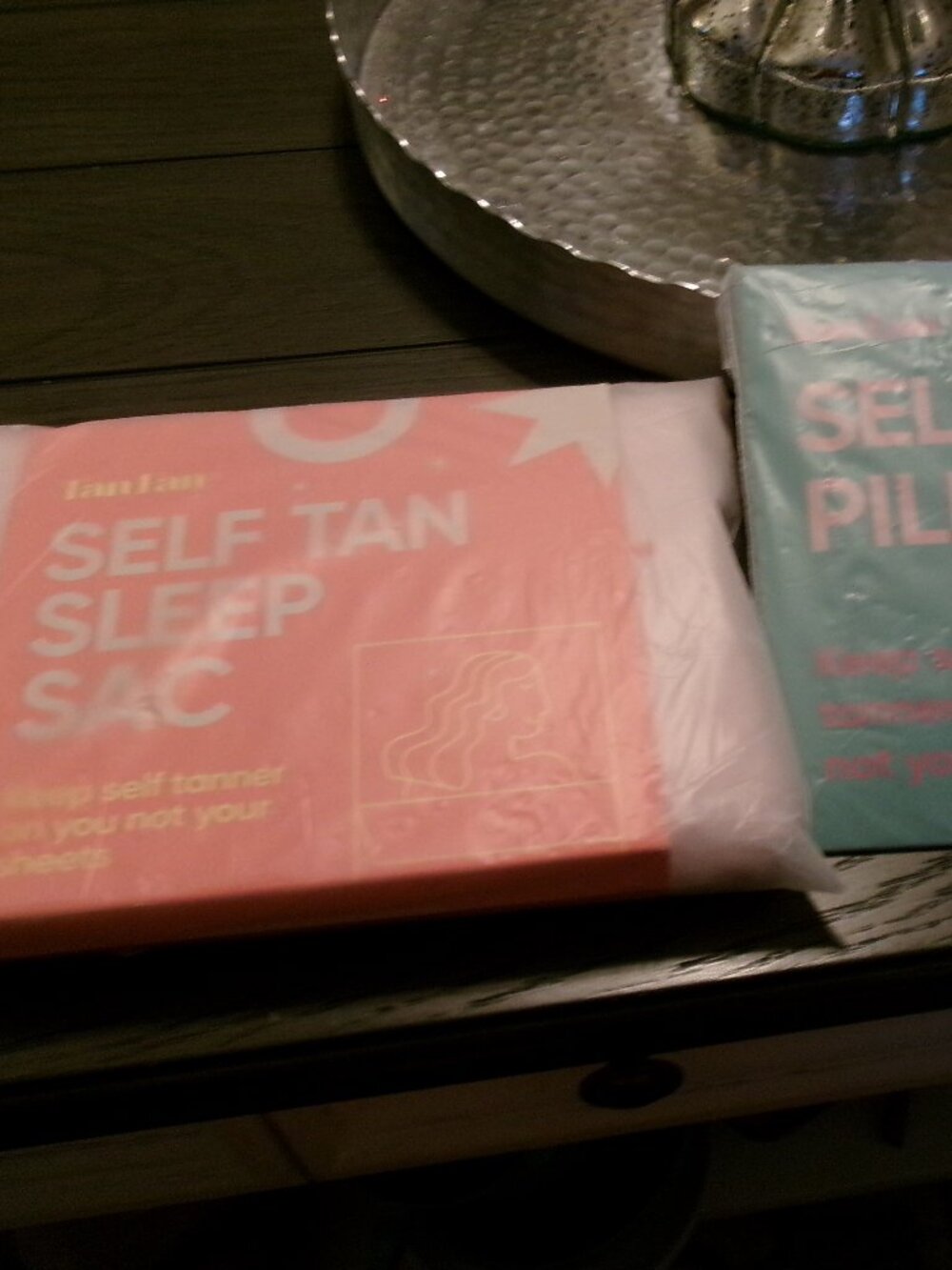 Tan Fan Self Tanner Sleep Sac & Pillowcase Keep Tan On W/out Stained Bed Sheets